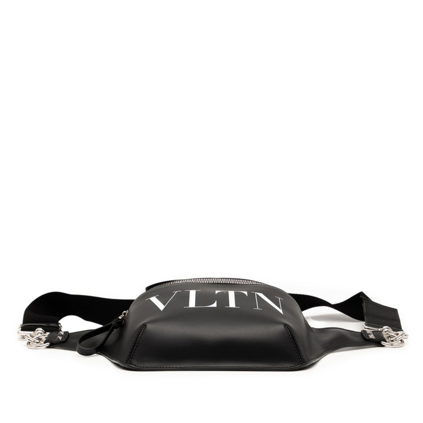 Valentino Vltn Logo Body Bag/Waist Bag In Black