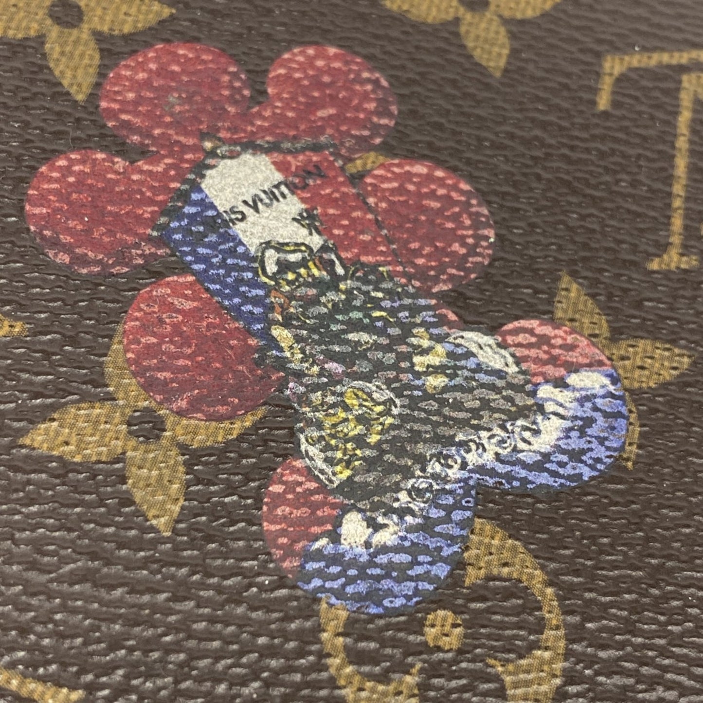 Louis Vuitton Monogram Zippy Wallet M67249 In Collaboration With Kansai Yamamoto