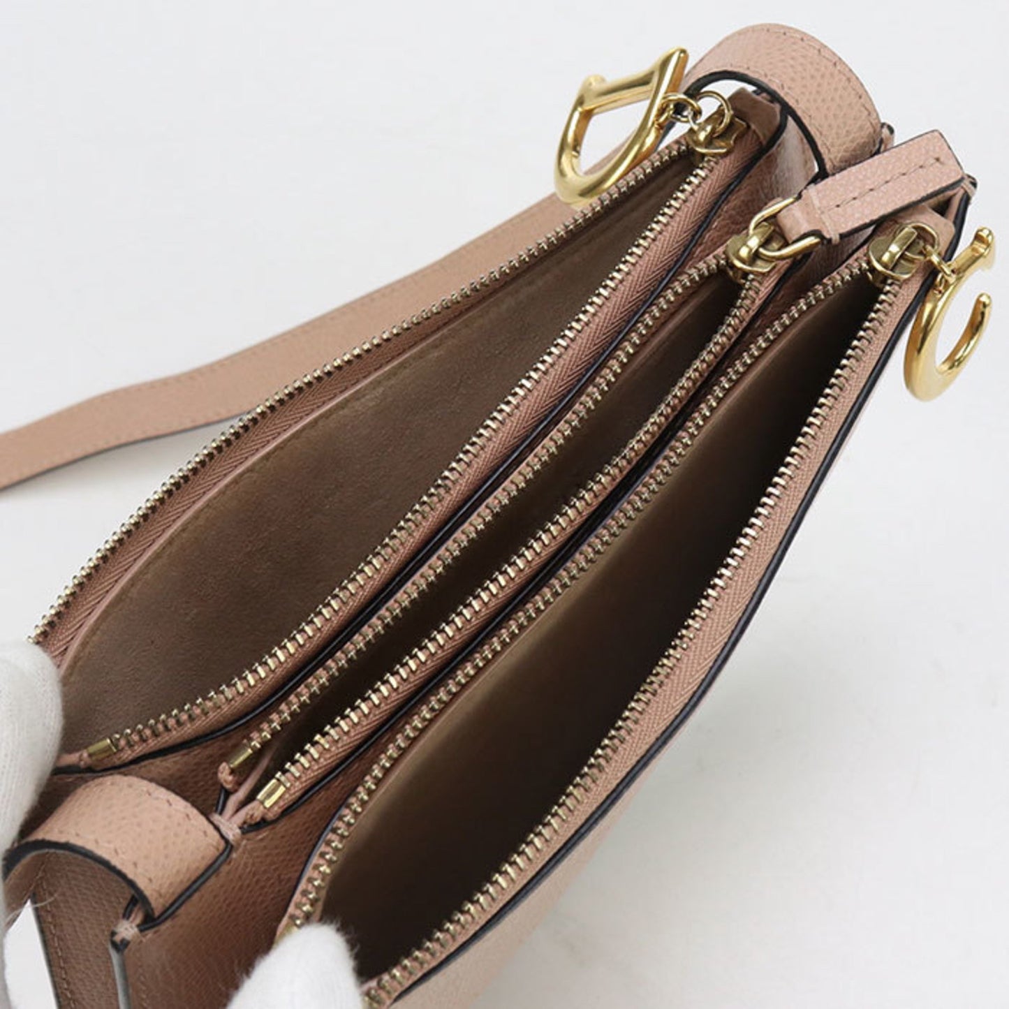 Christian Dior Dior Trio Saddle Shoulder Bag