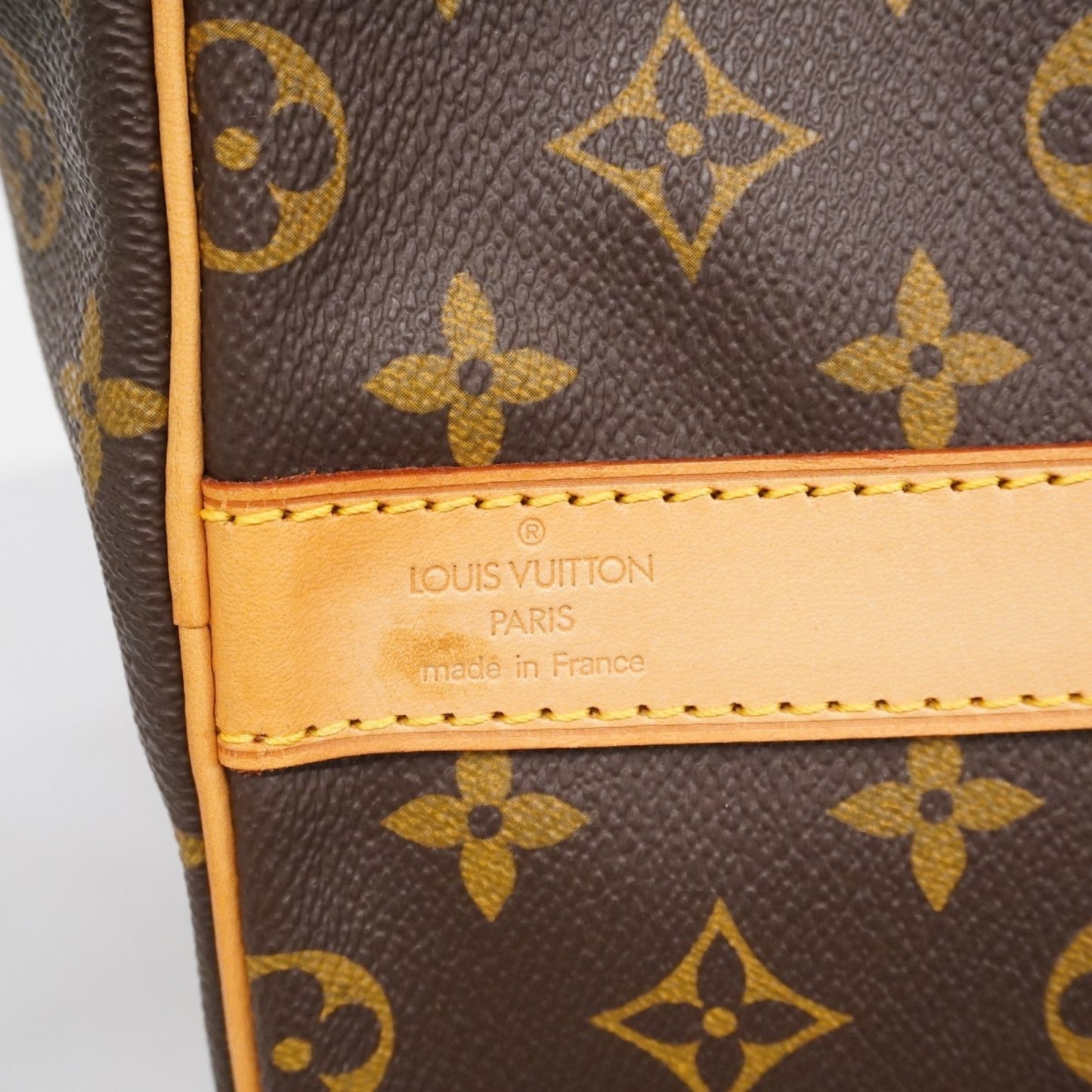 Louis Vuitton Monogram Keepall Bandouliere 60 Boston Bag M41412 Brown