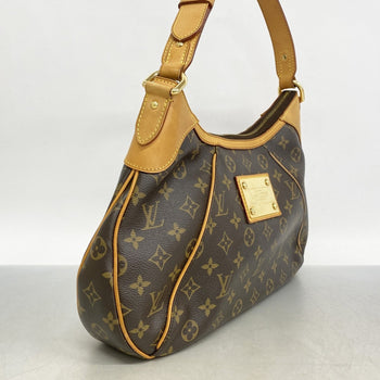 Louis Vuitton Monogram Thames Gm Shoulder Bag M56383 Brown
