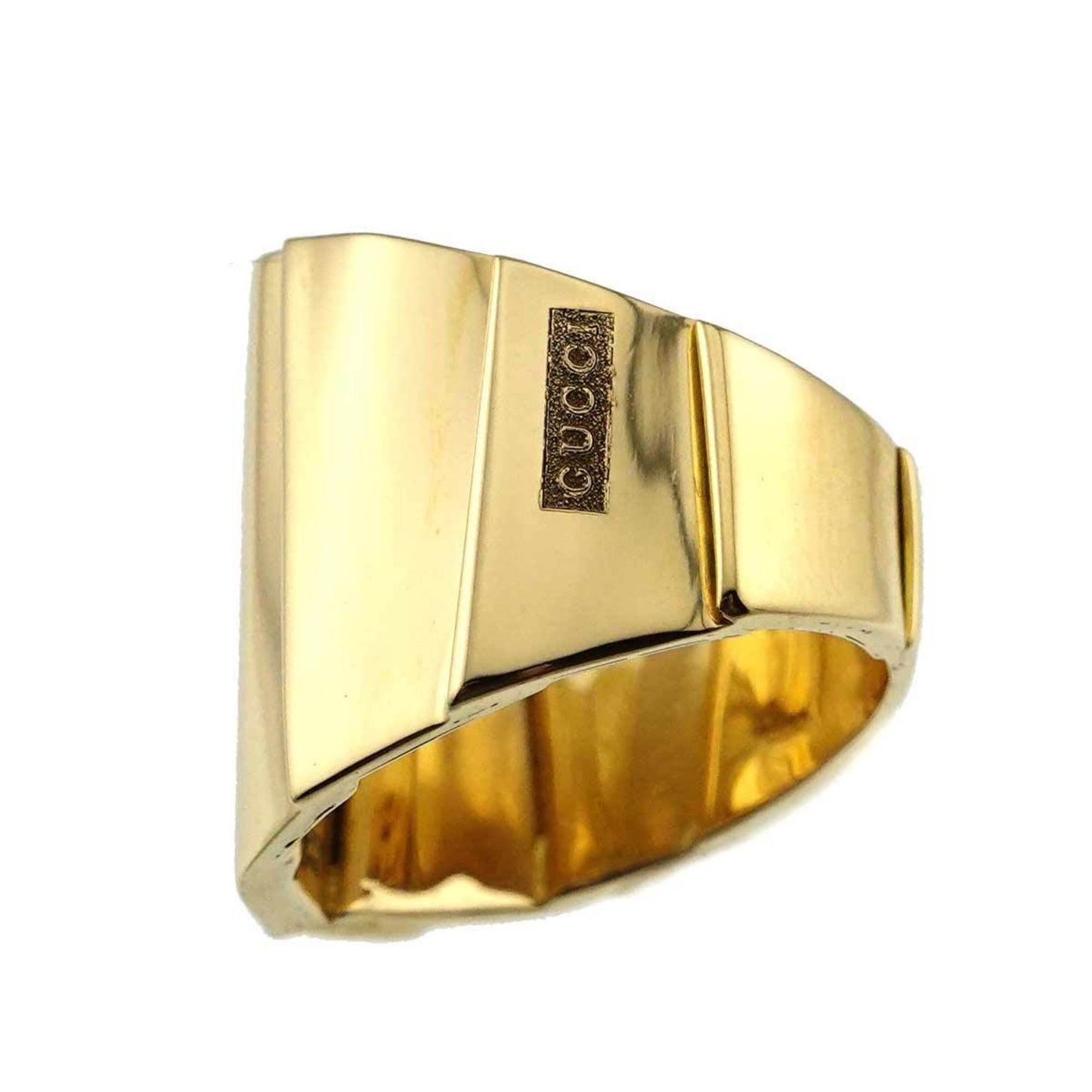 Gucci Gucci Ring #10 18K Yg Yellow Gold 750