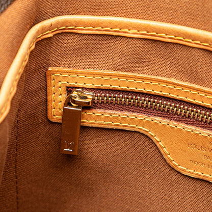 Louis Vuitton Monogram Vavin Pm Handbag Tote Bag M51172 Brown Leather