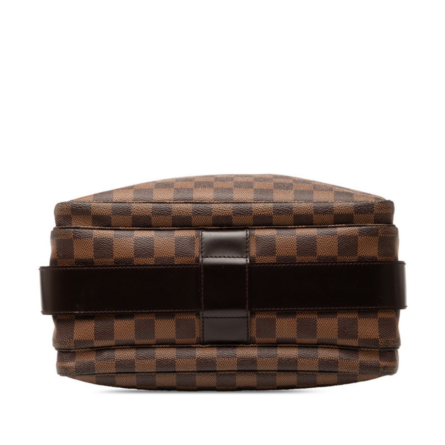 Louis Vuitton Damier Naviglio Shoulder Bag N45255 Brown Leather