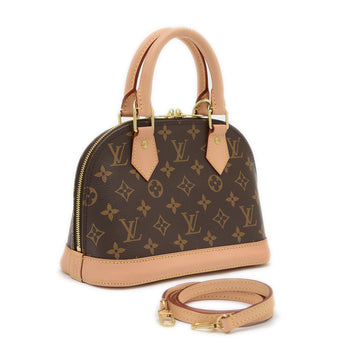 Louis Vuitton Monogram Alma Bb 2Way Bag Hand Shoulder M53152