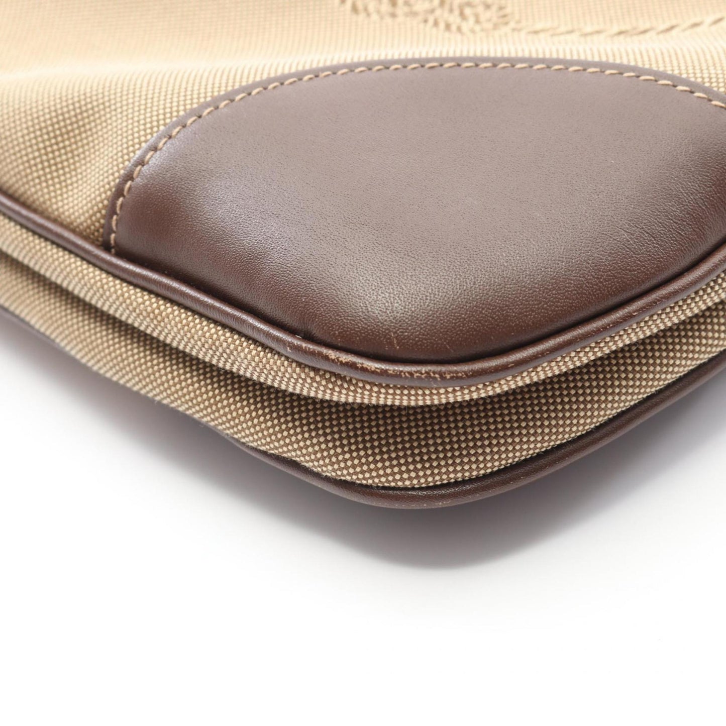 Prada Logo Jacquard Shoulder Bag