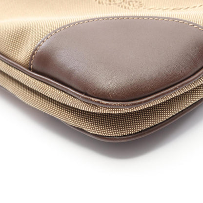 Prada Logo Jacquard Shoulder Bag