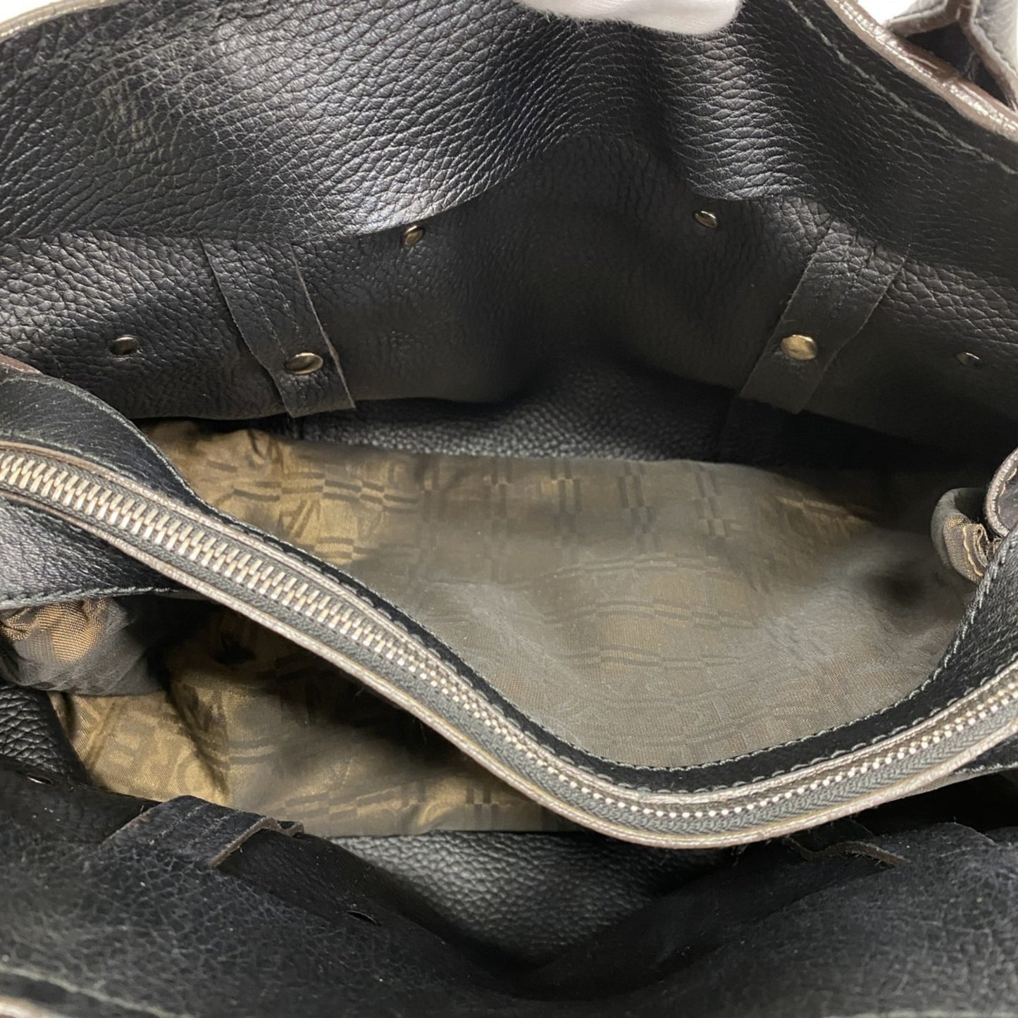 Salvatore Ferragamo Handbag In Black Suede