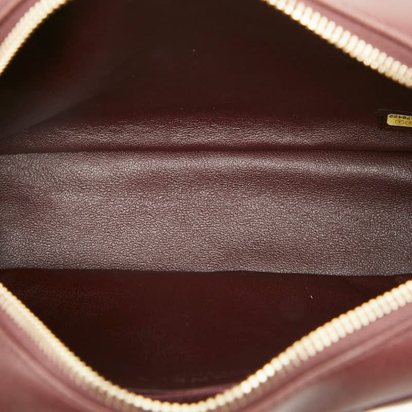 Chanel Matelasse Coco Mark Chain Shoulder Bag Pochette In Bordeaux