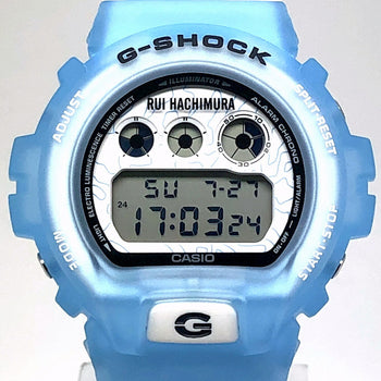 G-Shock Casio Watch Dw-6900Rh-2 Rui Hachimura 3Rd Signature Model Ice Blue X White Tateyama