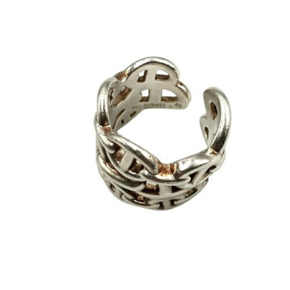 Hermes Hermes Chaine D'Ancre Anchaine Gm Ring Ag925 Size 55 Silver