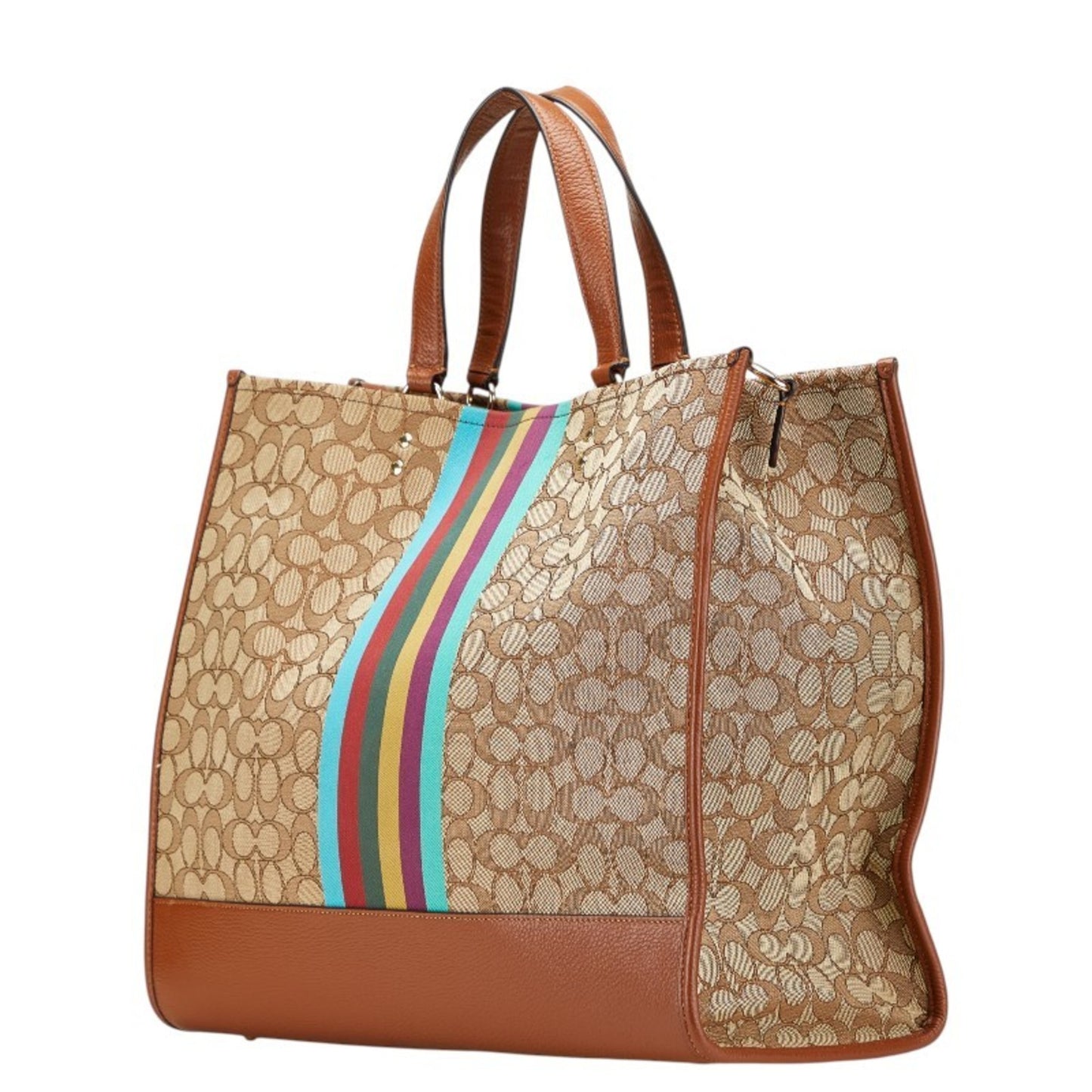 Coach Signature Dempsey Tote/Shoulder Bag