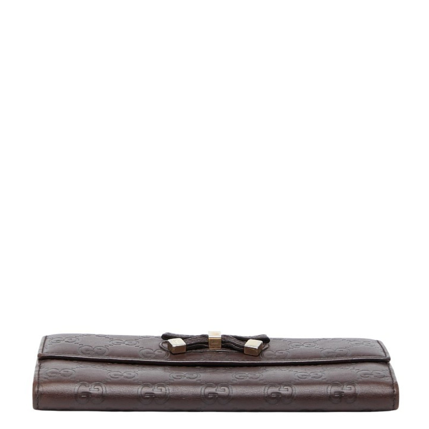 Gucci Guccissima Princess Long Wallet 167464 Brown Leather