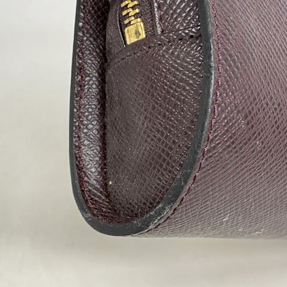 Louis Vuitton Taiga Baikal Clutch Bag M30186 Acajou