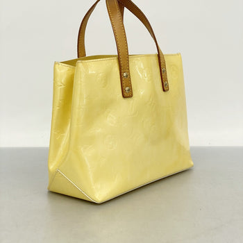 Louis Vuitton Vernis Reed Pm Handbag M91336 Pearl