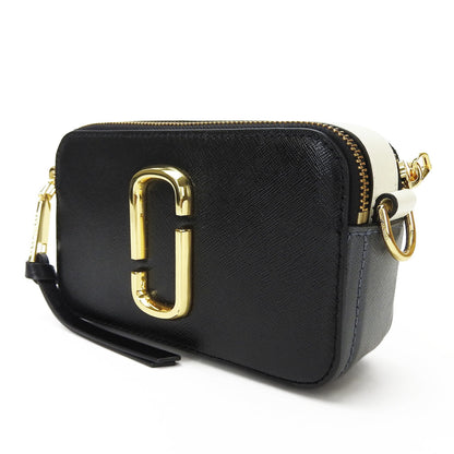 Marc Jacobs Shoulder Bag M0014146 Black White Pink Leather