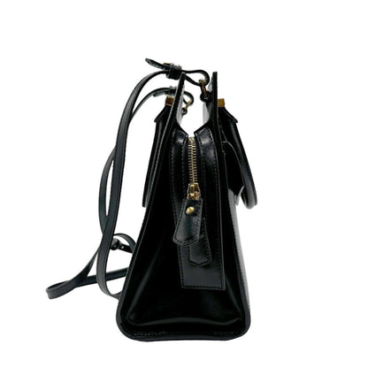 Saint Laurent Saint Laurent Handbag Shoulder Bag Uptown Small Leather Black Gold