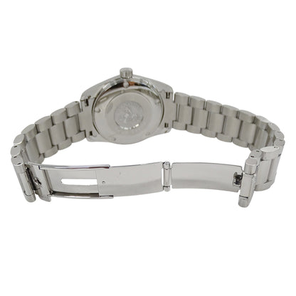 Omega Seamaster Aqua Terra 2518.50 Boys' Brand Watch Date Quartz Qz Stainless Steel Ss Silver Black