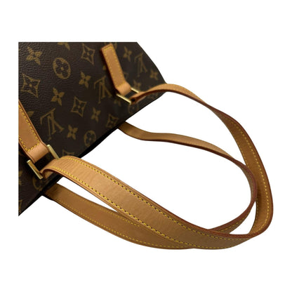 Louis Vuitton Cabas Piano Tote Bag M51148 Monogram Canvas Brown