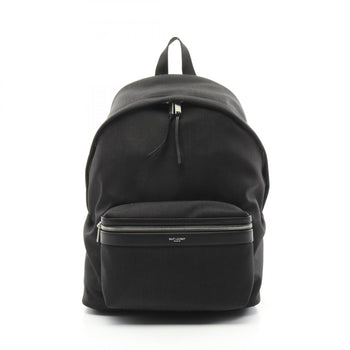 Saint Laurent Saint Laurent City Backpack Nylon Leather