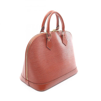 Louis Vuitton Alma Epi Kenya Brown Leather Handbag
