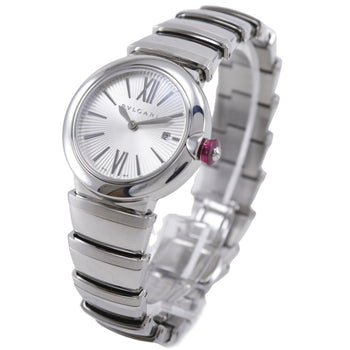Bvlgari Le Chair Watch Lu28S/Lu28C6S Stainless Steel Quartz Analog Display