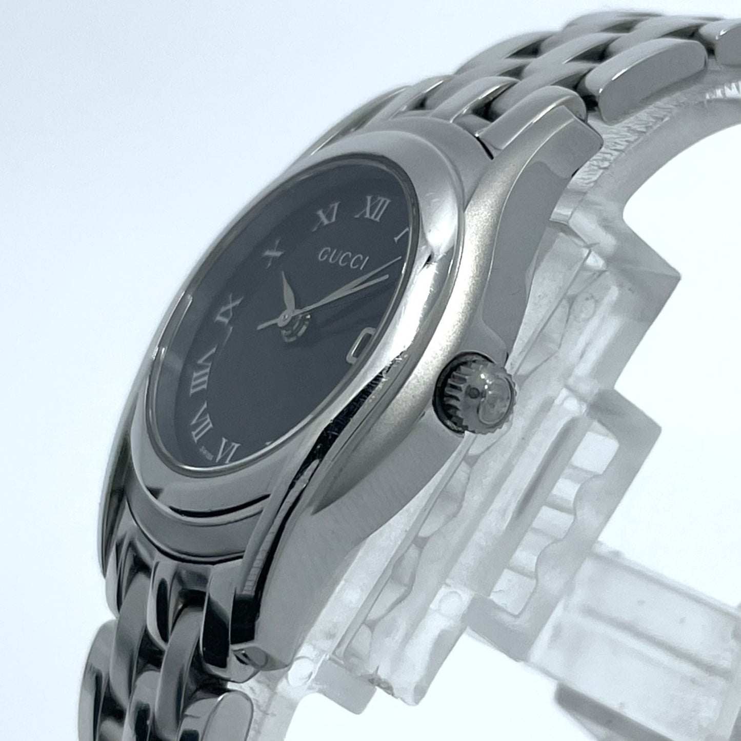 Gucci 5500L Women'S Watch With Black Dial