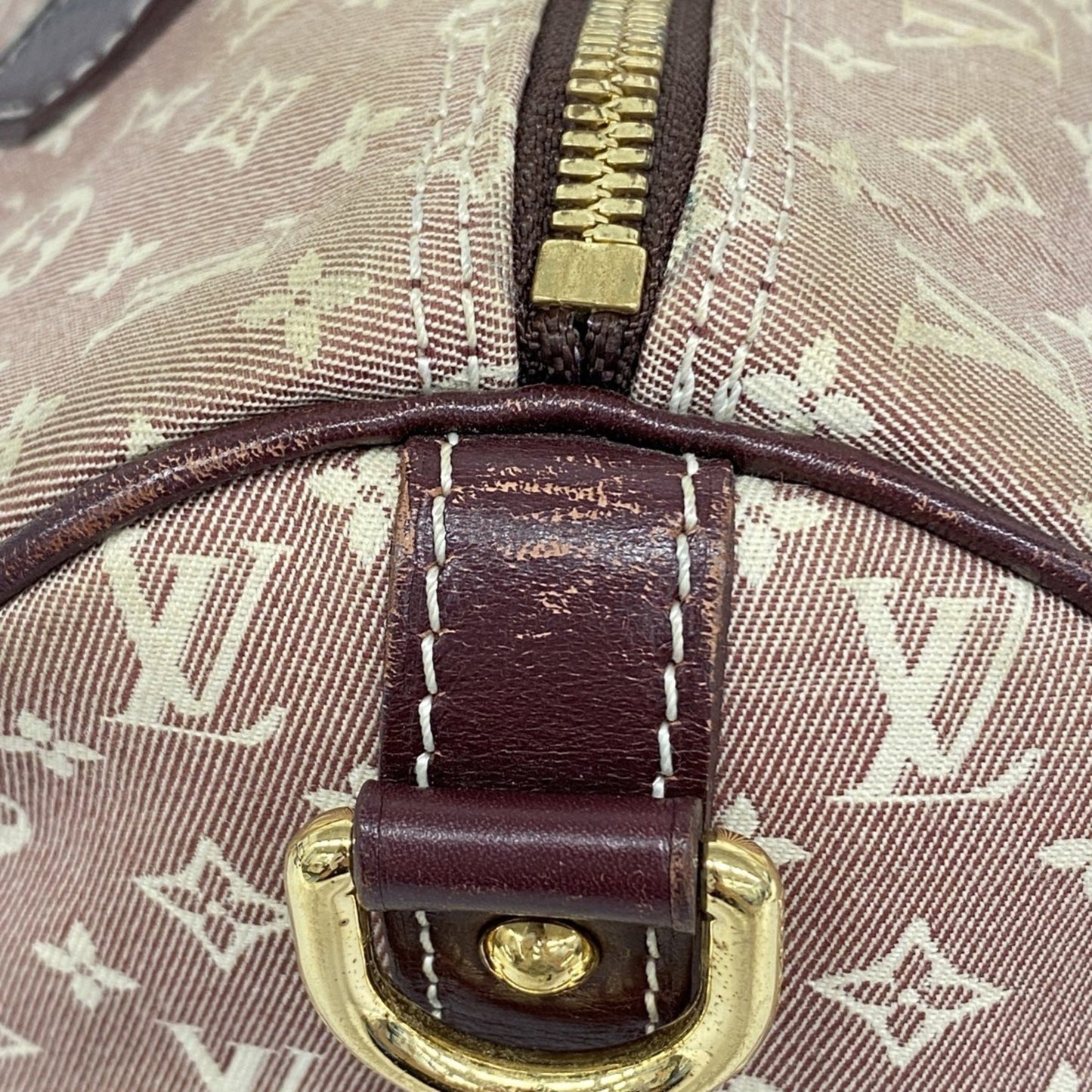 Louis Vuitton Monogram Idylle Speedy Bandouliere 30 Handbag M56704 Sepia