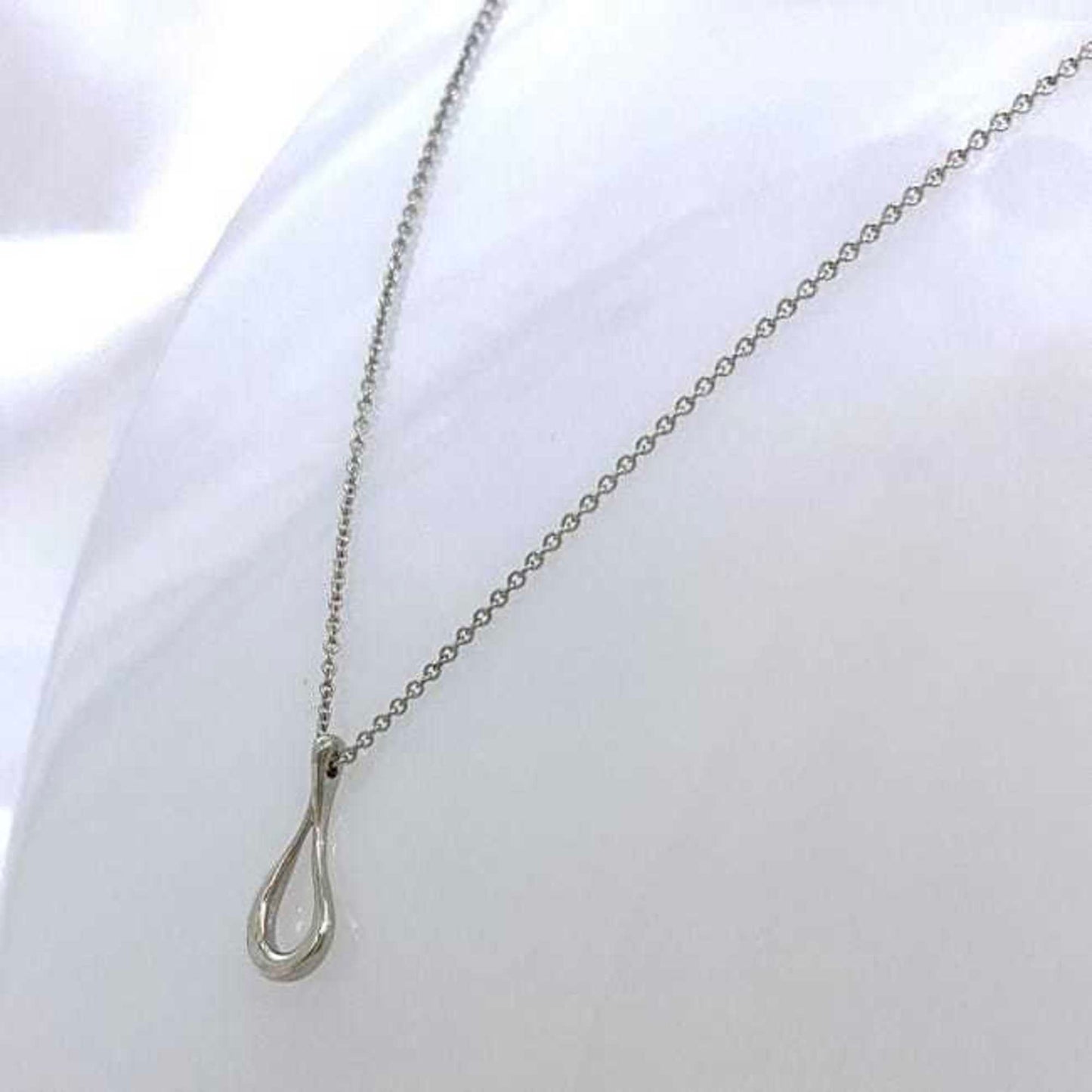Tiffany Teardrop Necklace Ec-21085 Silver Elsa Peretti Ag 925 Tiffany&Co.