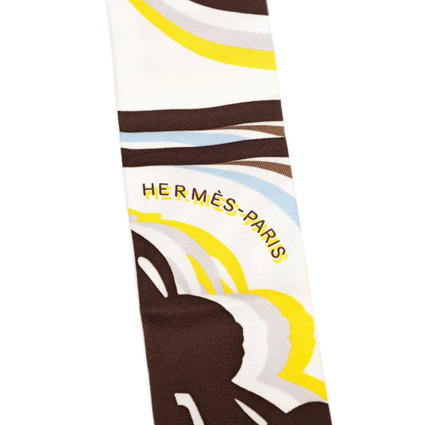Hermes Herms Twilly Brides De Gala Shadow Scarf
