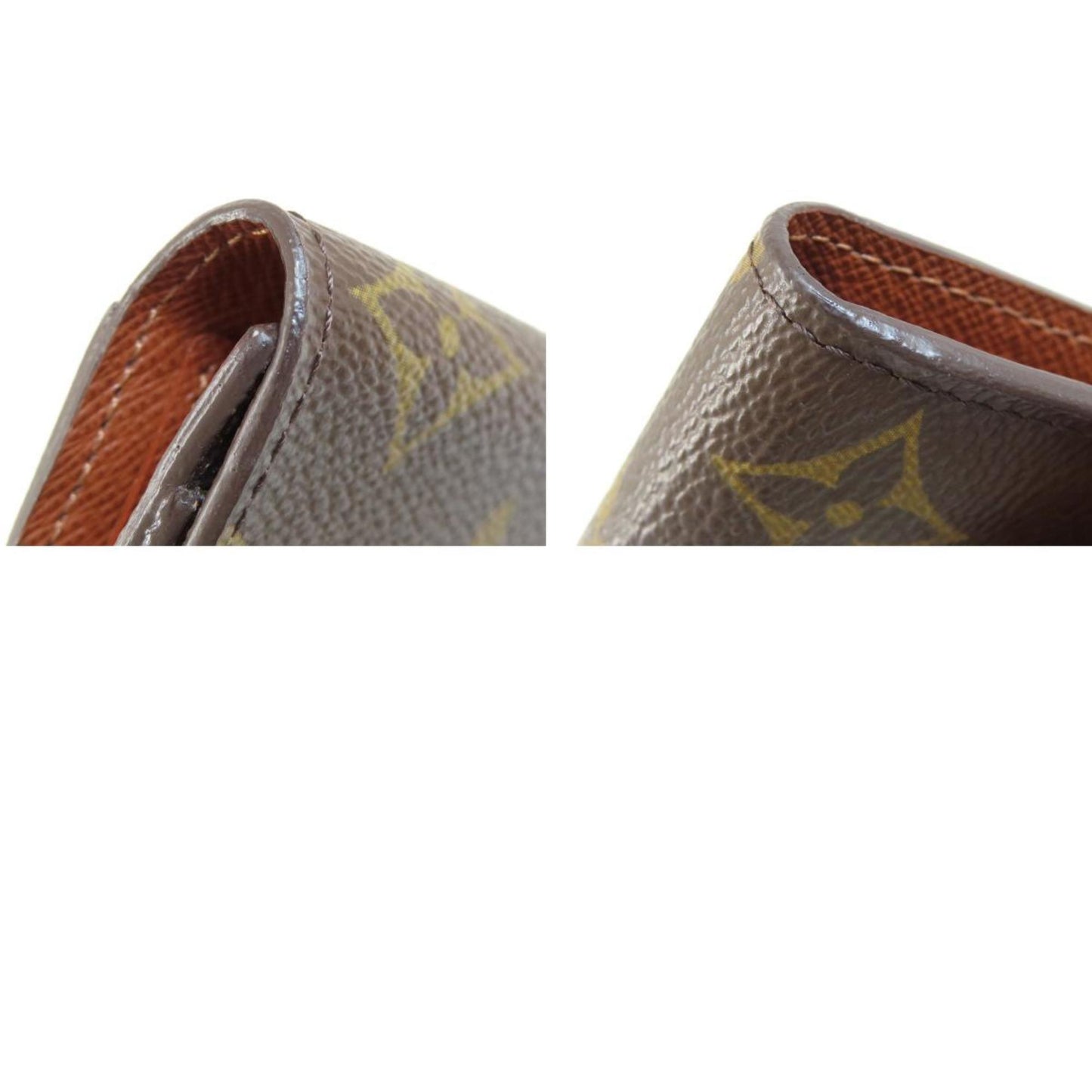 Louis Vuitton M60402 Anais Portefeuille Bi-Fold Wallet Monogram Canvas
