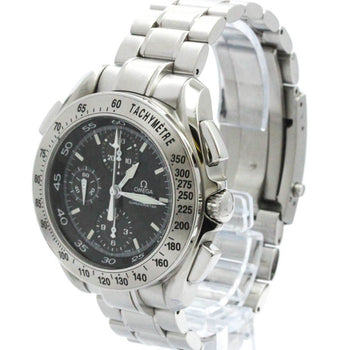 Polished Omega Speedmaster Split Second Steel Automatic Watch 3540.50 Bf579750