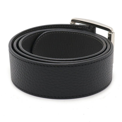 Louis Vuitton Louis Vuitton Santur Reverso Reversible 40Mm Belt Taurillon Leather Black Grey #95