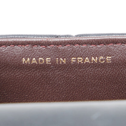 Chanel Matelasse Coco Mark Crossbody Chain Shoulder Bag In Black Lambskin