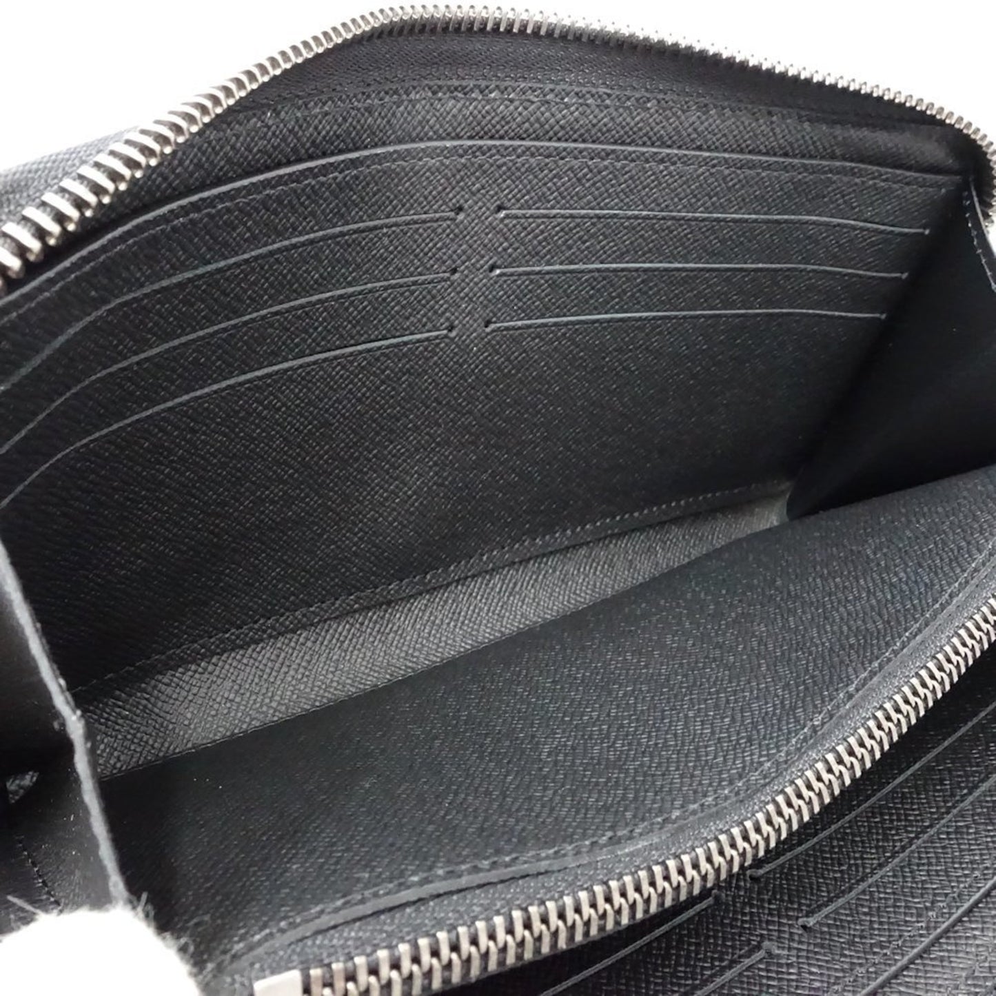 Louis Vuitton Louis Vuitton Long Wallet M11611 Zippy Horizontal Monogram Eclipse Noir 181288