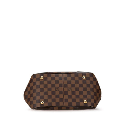 Louis Vuitton Damier Verona Pm Handbag N41117 Brown Pvc Leather