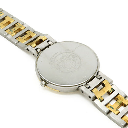 Hermes Windsor Date Ivory Dial Two-Tone Gp Stainless Steel
