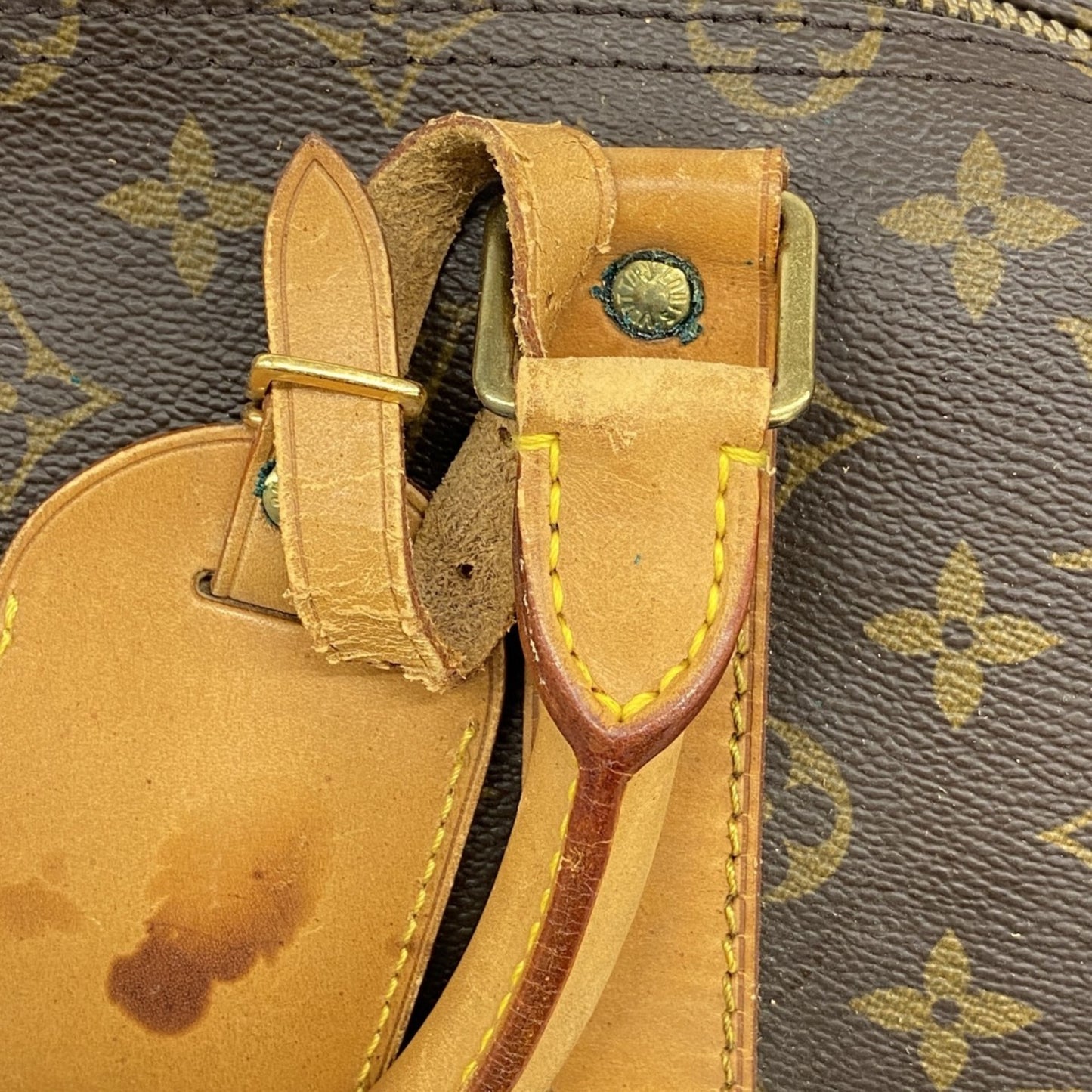 Louis Vuitton Monogram Keepall 50 Boston Bag M41426 Brown