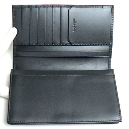 Bvlgari Serpenti Scalia Man Long Wallet Black 280922