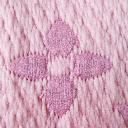 Louis Vuitton M76178 Echarpe Logomania Ala Folie Wool And Silk Rose Ballerine Lucky Monogram Scarf