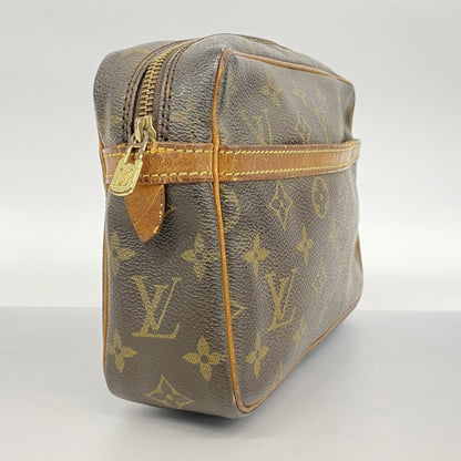 Louis Vuitton Monogram Compigne 23 Clutch Bag M51847 Brown