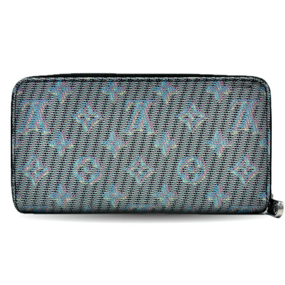 Louis Vuitton Zippy Wallet Monogram Lv Pop Round Long Glitter Cyberpunk Multicolor M68662 Louis