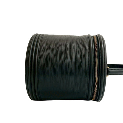 Louis Vuitton Vintage Cannes Epi Leather Handbag Vanity Bag Noir Black 13489