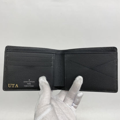 Louis Vuitton Epi Wallet Lv Circle Portefeuille Multiple M67907 Noir