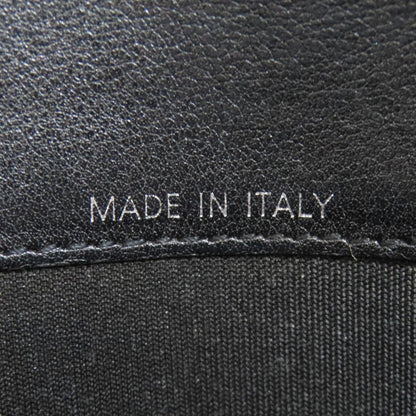 Chanel Coco Mark Silver Hardware Long Wallet Grained Calfskin