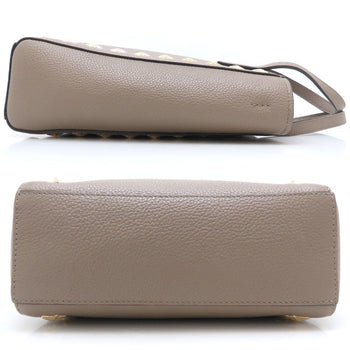 Jimmy Choo 2-Way Tote Bag In Greige Leather