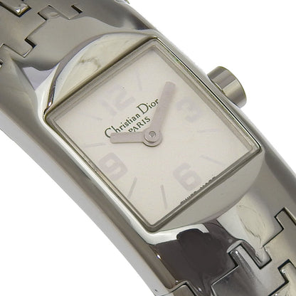 Dior Diophyllic Watch D96-100 Stainless Steel Quartz Analog Display White Dial