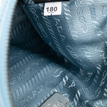 Prada Re-Edition 2000 Embroidered Mini Chain Handbag/Shoulder Bag