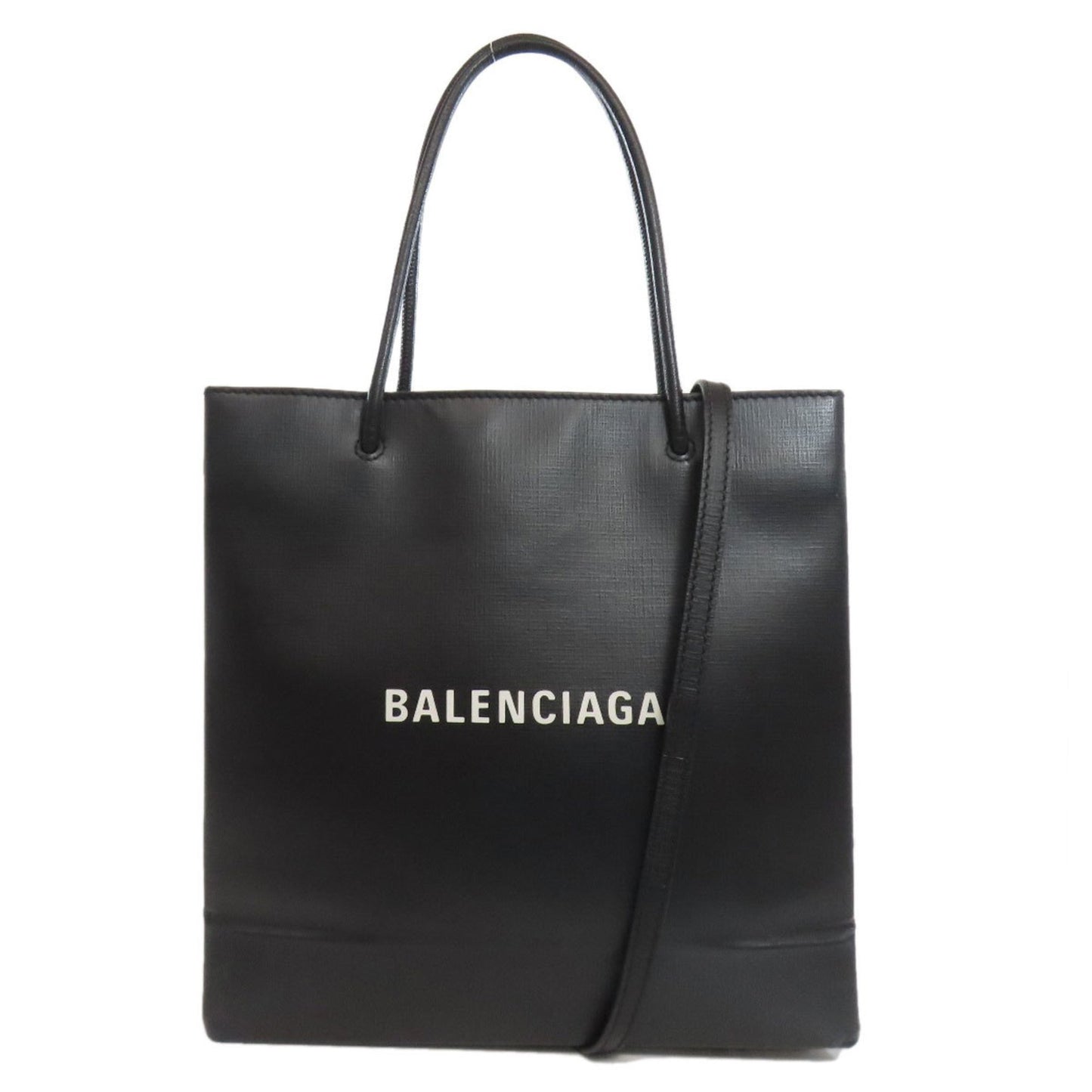 Balenciaga 597860 Shopping Tote 2-Way Handbag Leather