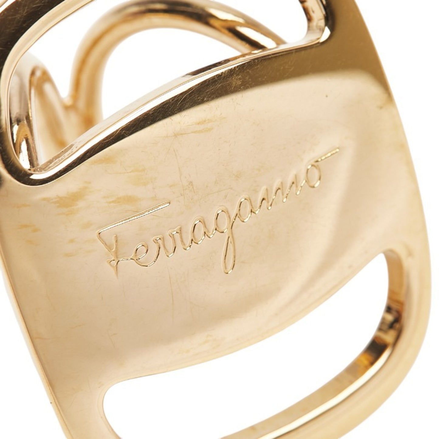 Salvatore Ferragamo Vara Scarf Ring